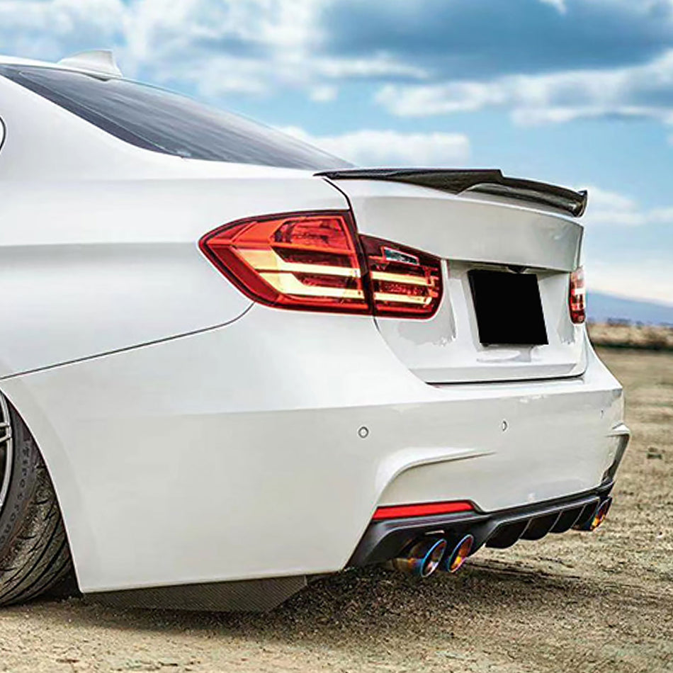 BMW 3 Series F30 F80 M3 2014-2020 Rear Trunk Spoiler Carbon Fiber/FRP