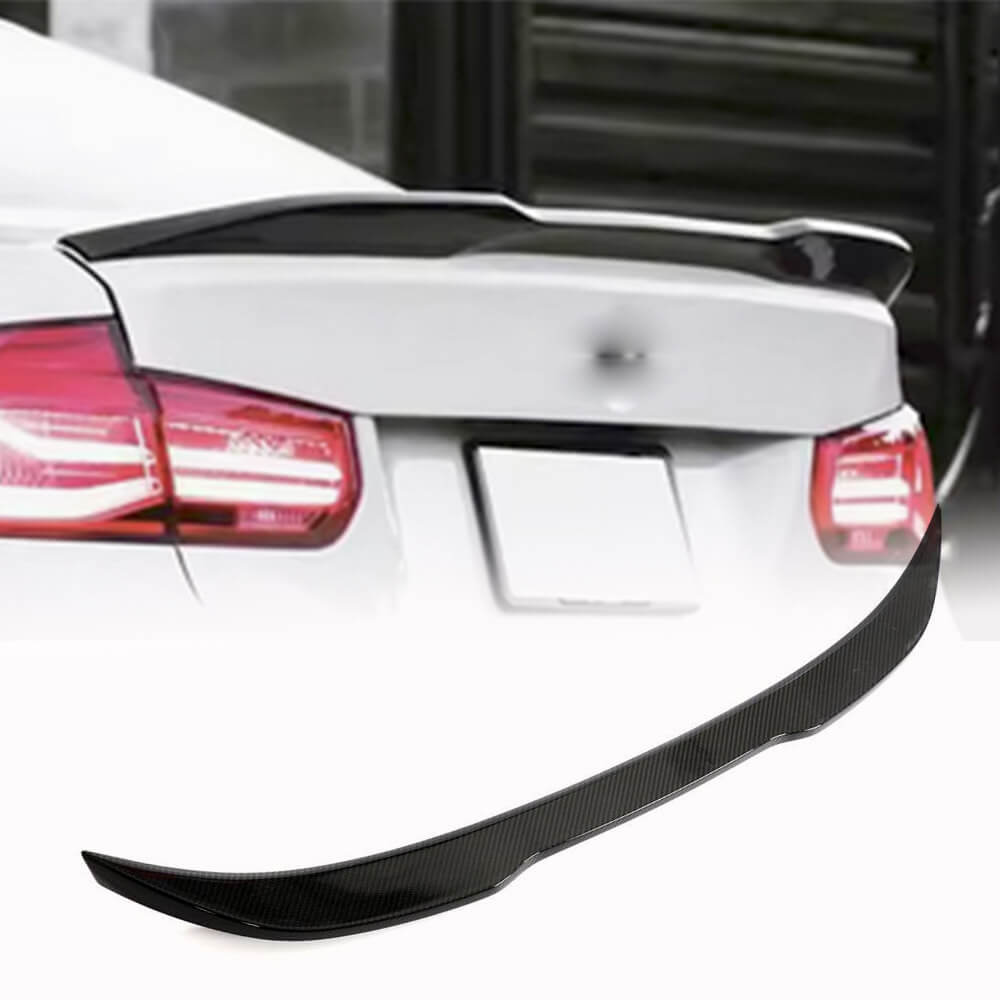 Get BMW F30 F35 F80 M3 Rear Trunk Wing Spoiler | Carbon Fiber Part for BMW