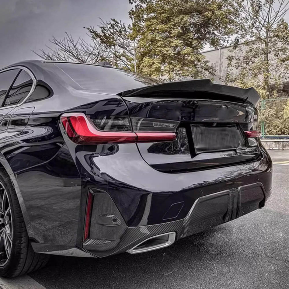 BMW3SeriesG20320iM340iSedan4-Door2025RearBumperDiffuserCarbonFiber-ahacarbon