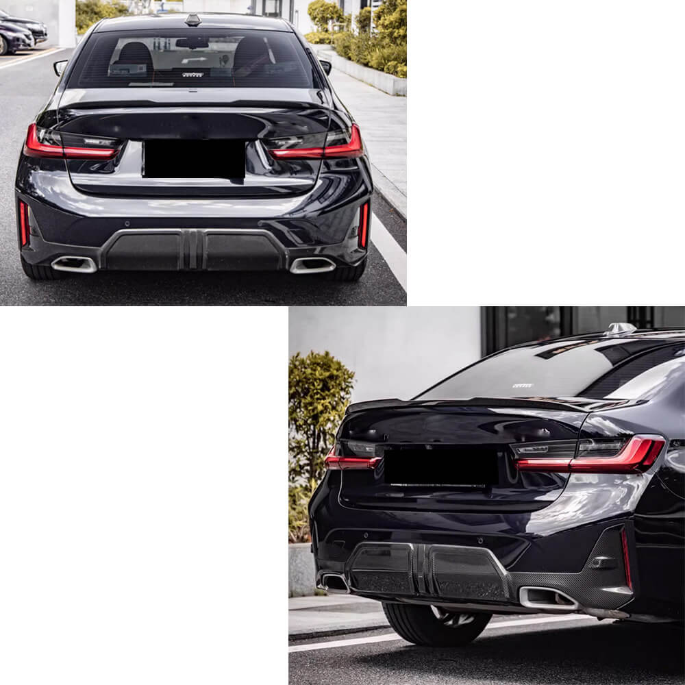 BMW3SeriesG20320iM340iSedan4-Door2025RearBumperDiffuserCarbonFiber-ahacarbon
