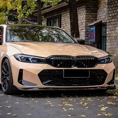 BMW3SeriesG20G28330iLCIM-SPORT2023-2025FrontBumperLipCarbonFiber_ahacarbon