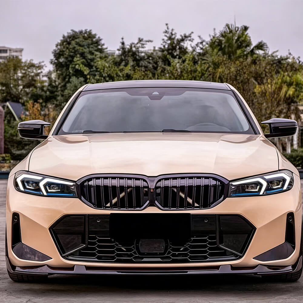BMW3SeriesG20G28330iLCIM-SPORT2023-2025FrontBumperLipCarbonFiber_ahacarbon