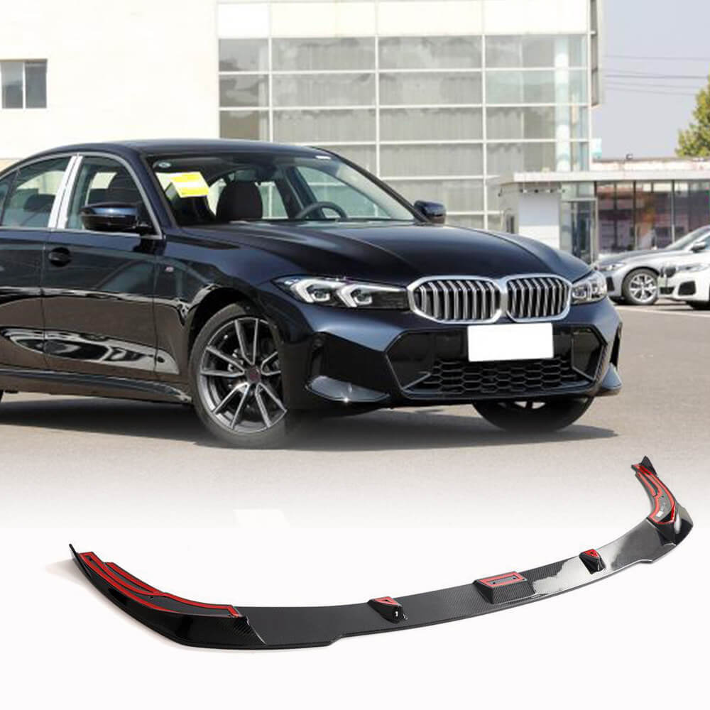 Bmw G20 G28 320i 330i Carbon Fiber Front Lip Spoiler Exterior