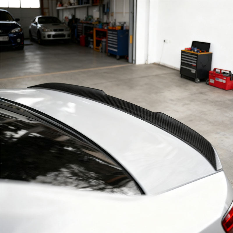 BMW 3 Series G20 G80 M3 2019+ Rear Trunk Spoiler Dry Carbon Fiber - www.ahacarbon.com