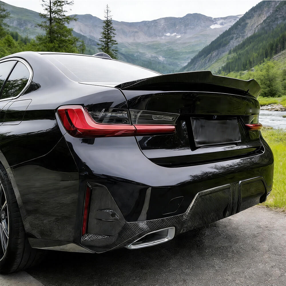 BMW3SeriesG20LCI320iM340i_2023-2025_DryCarbonFiberRearBumperDiffuser_ahacarbon