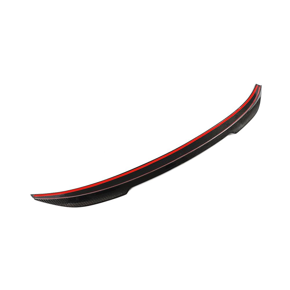 BMW 3 Series G20/M3 G80 2019-2025 Rear Trunk Spoiler Carbon Fiber - www.ahacarbon.com