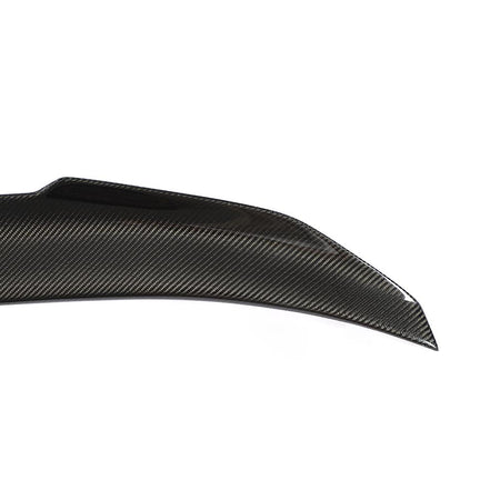 BMW 3 Series G20/M3 G80 2019-2025 Rear Trunk Spoiler Carbon Fiber - www.ahacarbon.com