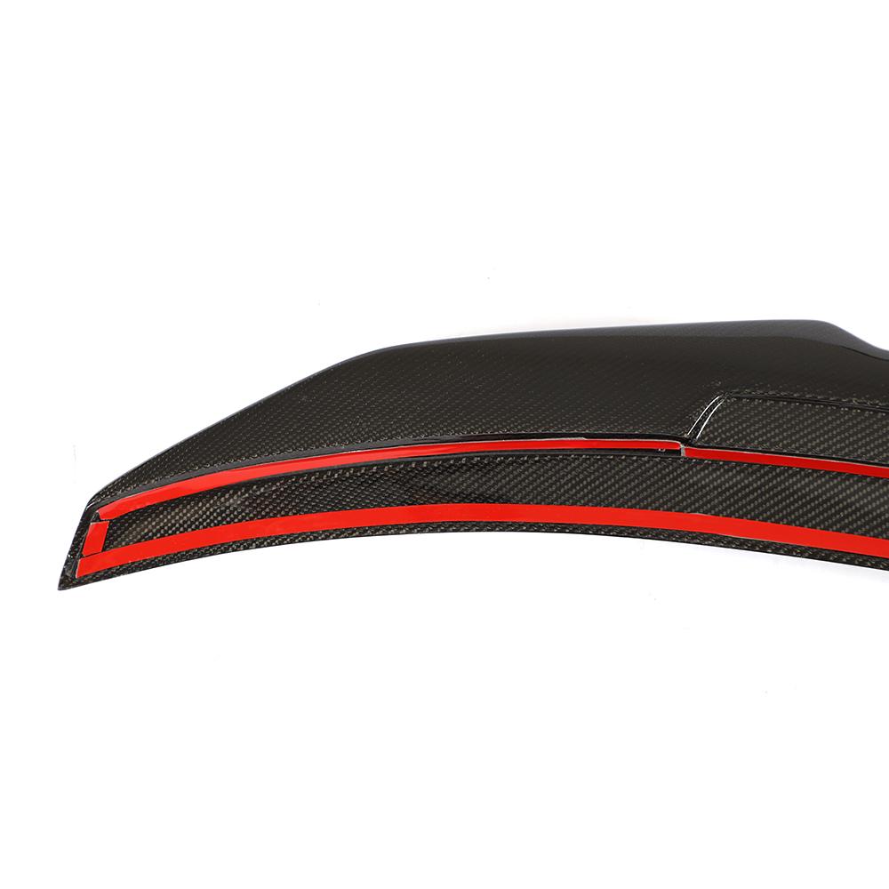 BMW 3 Series G20/M3 G80 2019-2025 Rear Trunk Spoiler Carbon Fiber - www.ahacarbon.com