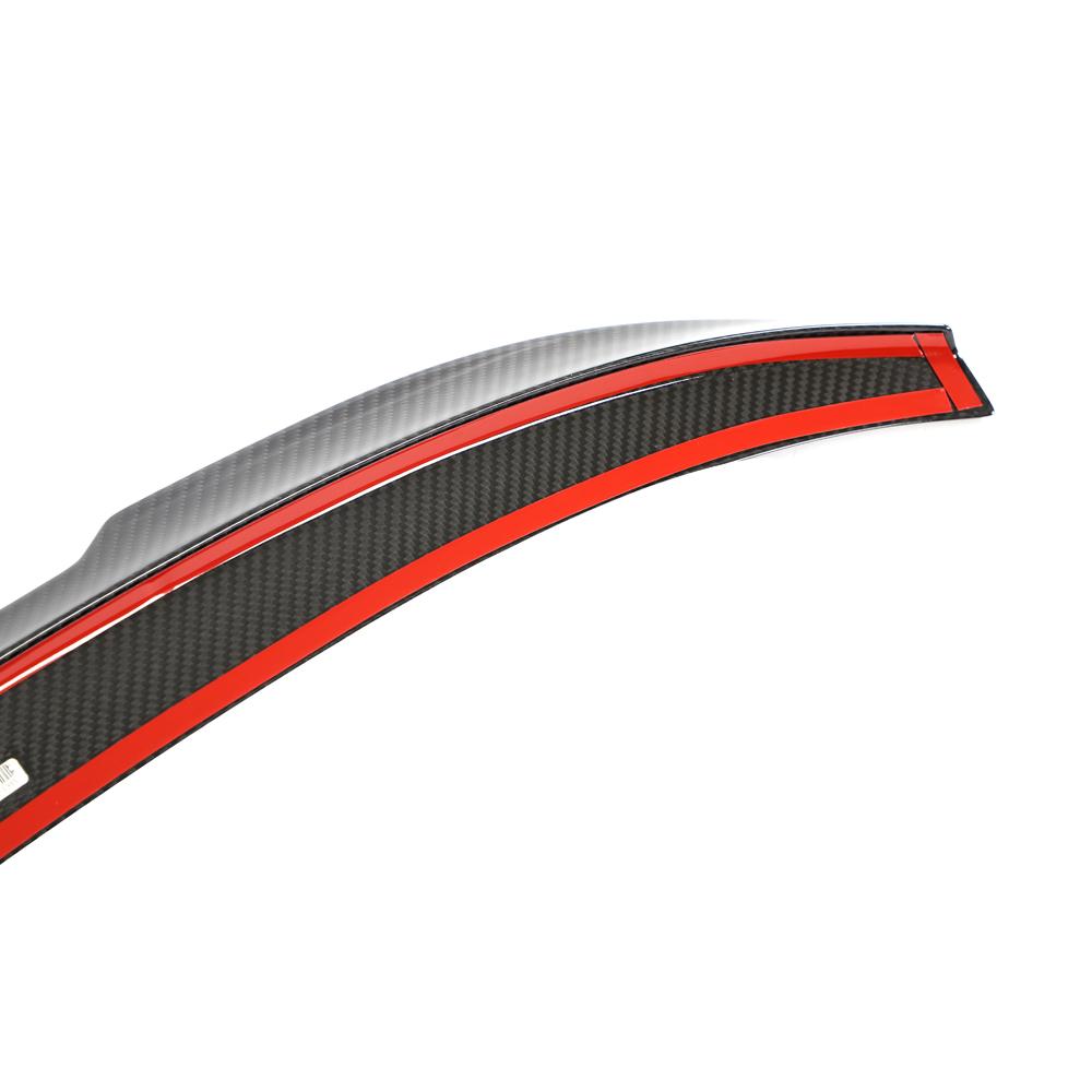 BMW 3 Series G20/M3 G80 2019-2025 Rear Trunk Spoiler Dry Carbon Fiber - www.ahacarbon.com