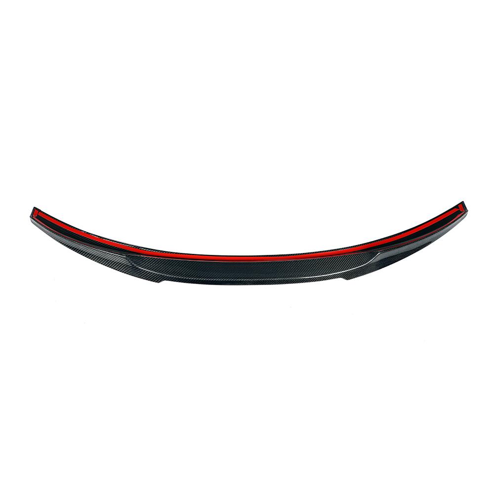 BMW 3 Series G20 M3 G80 2019UP Rear Trunk Spoiler Carbon Fiber - www.ahacarbon.com