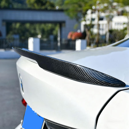 BMW 3 Series G20/M3 G80 2019UP Rear Trunk Spoiler Carbon Fiber - www.ahacarbon.com