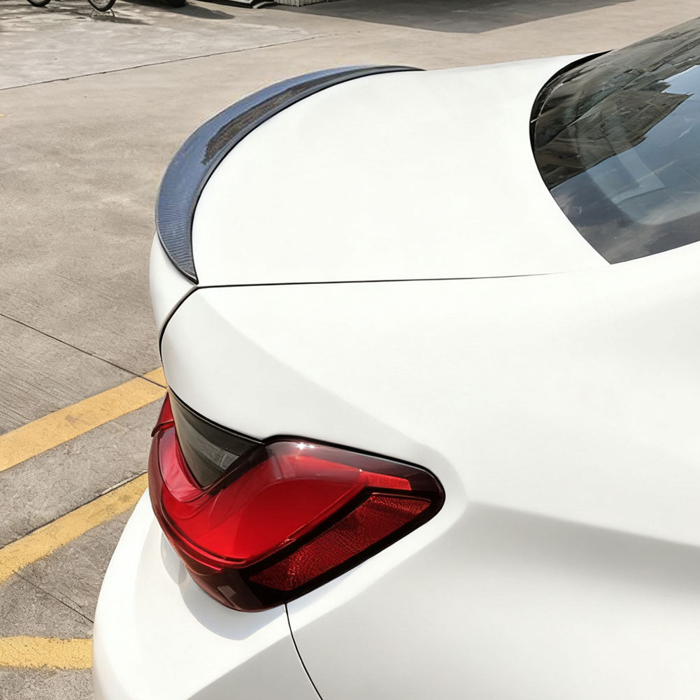 BMW 3 Series G20/M3 G80 Sedan 2019UP Rear Trunk Spoiler Carbon Fiber - www.ahacarbon.com
