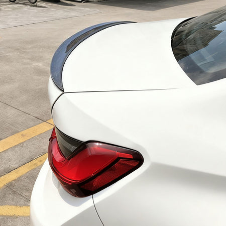 BMW 3 Series G20/M3 G80 Sedan 2019UP Rear Trunk Spoiler Carbon Fiber - www.ahacarbon.com