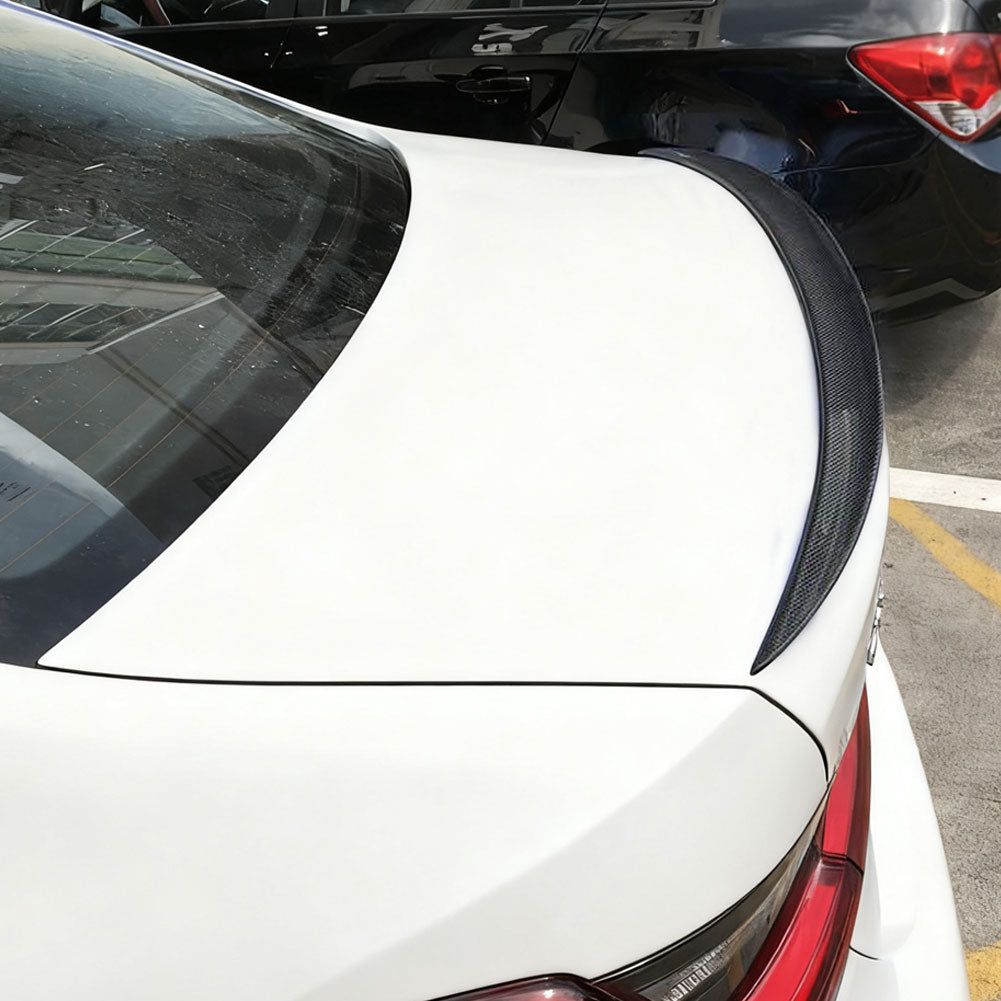 BMW 3 Series G20/M3 G80 Sedan 2019UP Rear Trunk Spoiler Carbon Fiber - www.ahacarbon.com