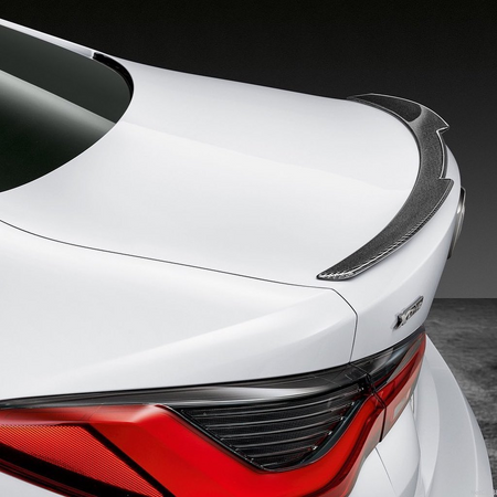 BMW 4 Series G22, G82 M4 Coupe 2021-2025 Rear Trunk Spoiler Carbon Fiber-Ahacarbon