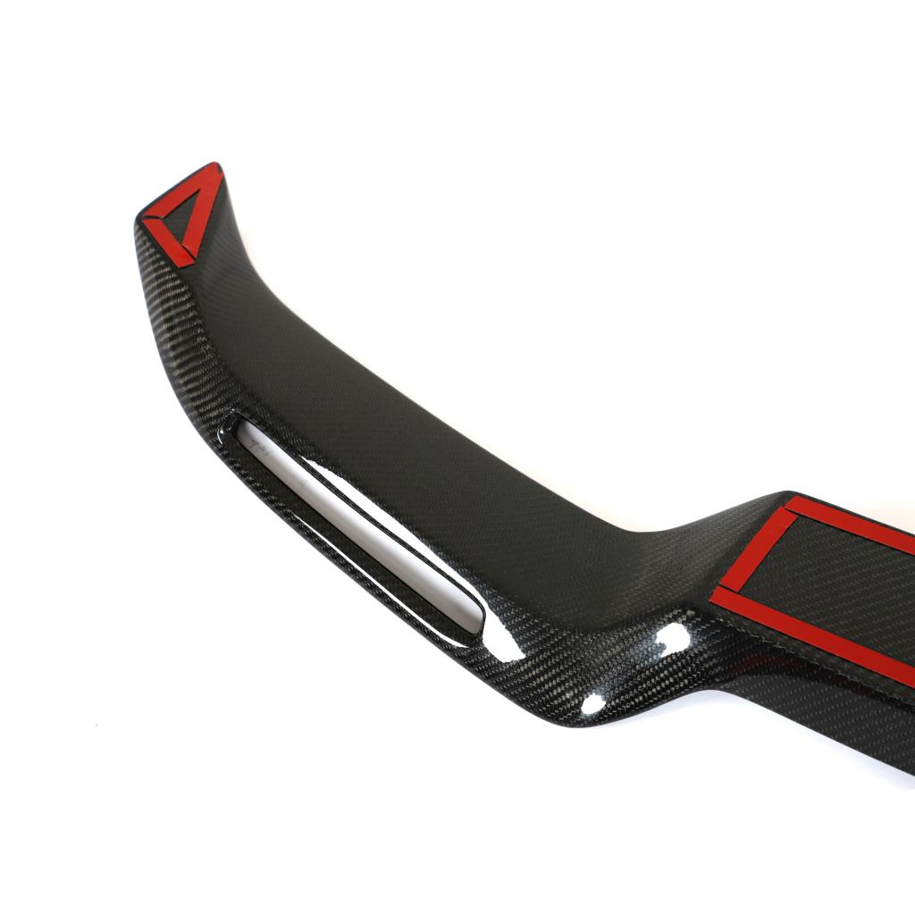 BMW 4 Series G22, G82 M4 Coupe 2021-2025 Rear Trunk Spoiler Carbon Fiber - www.ahacarbon.com