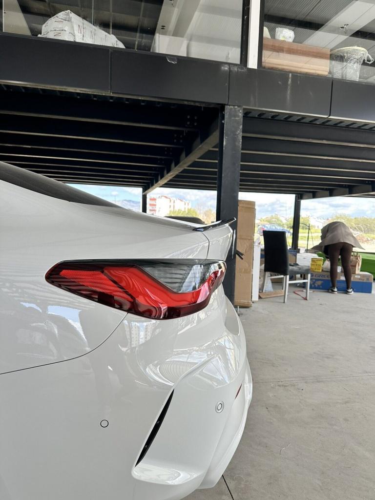 BMW 4 Series G22, G82 M4 Coupe 2021-2025 Rear Trunk Spoiler Carbon Fiber-Ahacarbon