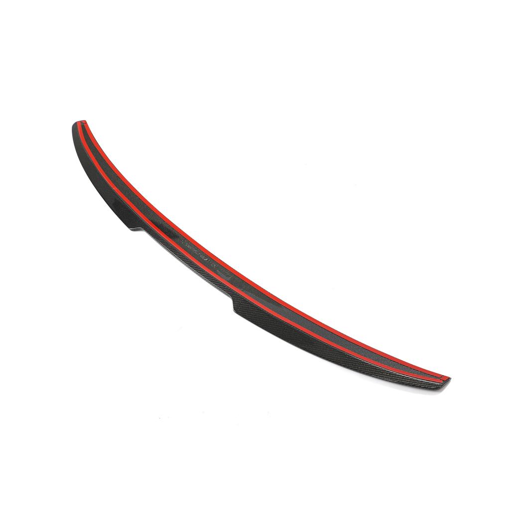BMW 4 Series G22, G82 M4 Coupe 2021-2025 Rear Trunk Spoiler Carbon Fiber-Ahacarbon
