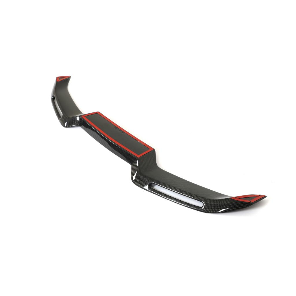 BMW 4 Series G22, G82 M4 Coupe 2021-2025 Rear Trunk Spoiler Carbon Fiber - www.ahacarbon.com