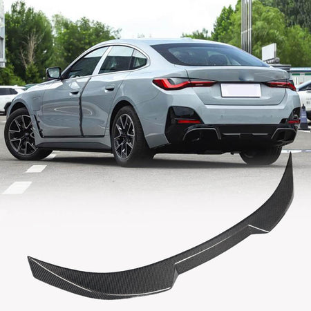 BMW4SeriesG26i42021-2025RearTrunkSpoilerFullCarbonFiber-ahacarbon