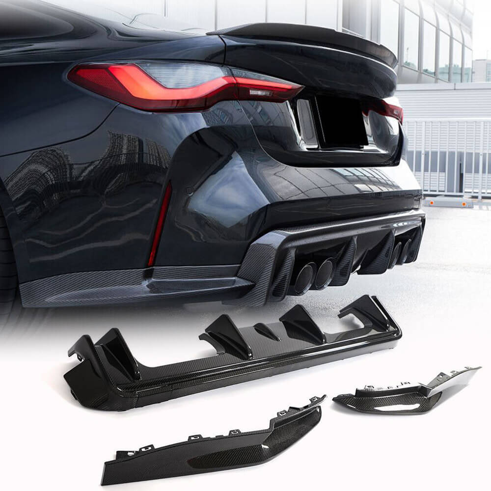 BMW G82 G83 M4 Carbon Fiber Rear Diffuser | Exterior Mods