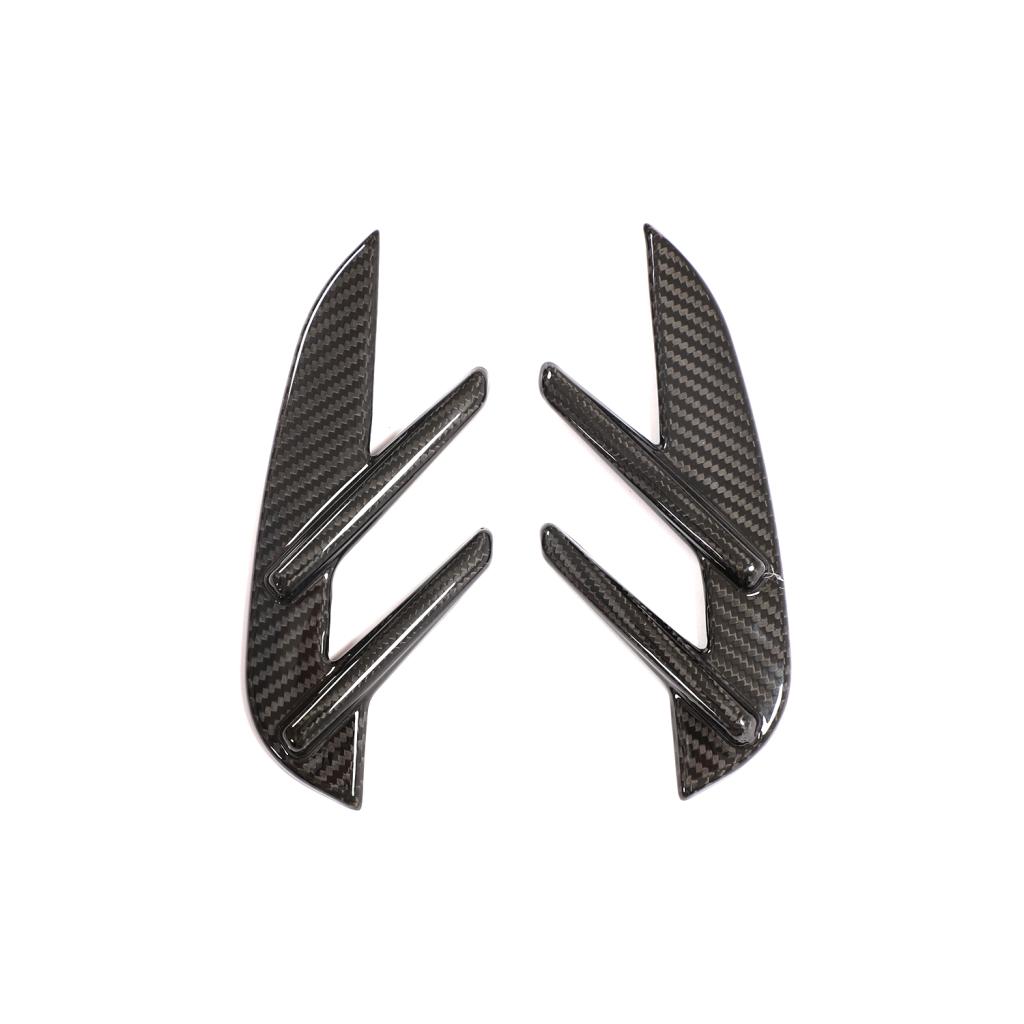 BMW 4 Series M4 G82 G83 2021+ Side Air Fender Vents Dry Carbon Fiber - www.ahacarbon.com