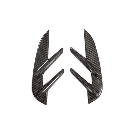 BMW 4 Series M4 G82 G83 2021+ Side Air Fender Vents Dry Carbon Fiber - www.ahacarbon.com