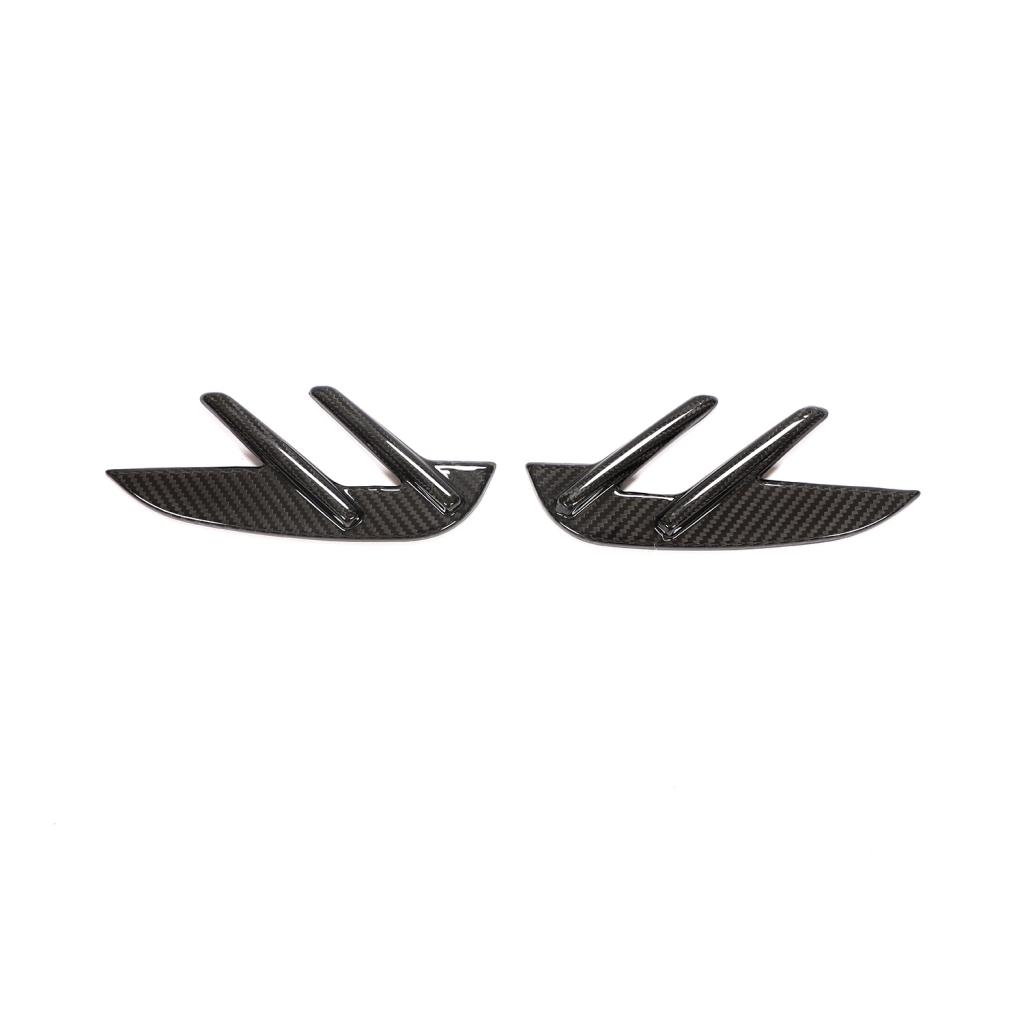 BMW 4 Series M4 G82 G83 2021+ Side Air Fender Vents Dry Carbon Fiber - www.ahacarbon.com