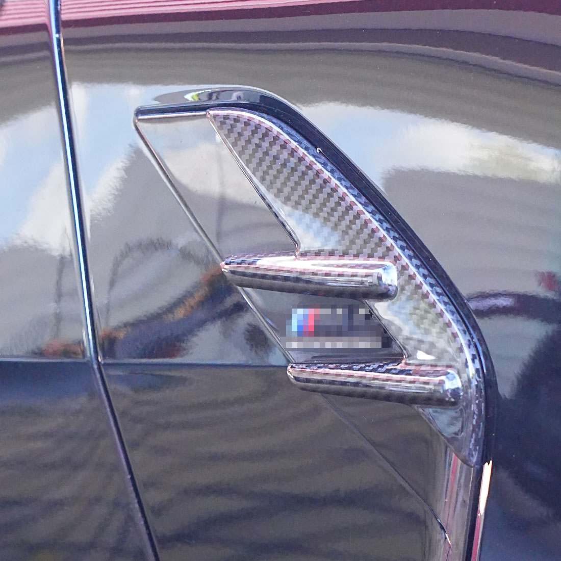 BMW 4 Series M4 G82 G83 2021+ Side Air Fender Vents Dry Carbon Fiber - www.ahacarbon.com