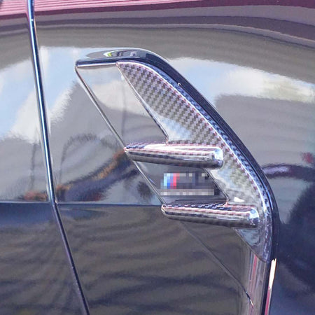BMW 4 Series M4 G82 G83 2021+ Side Air Fender Vents Dry Carbon Fiber - www.ahacarbon.com