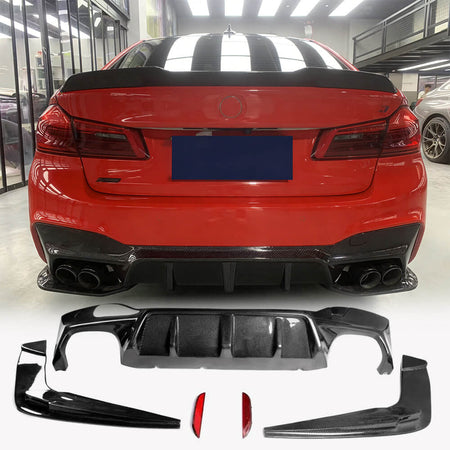 BMW5SeriesF90M5Pre-LCI2017-2019RearBumperDiffuserLipCarbonFiber_ahacarbon