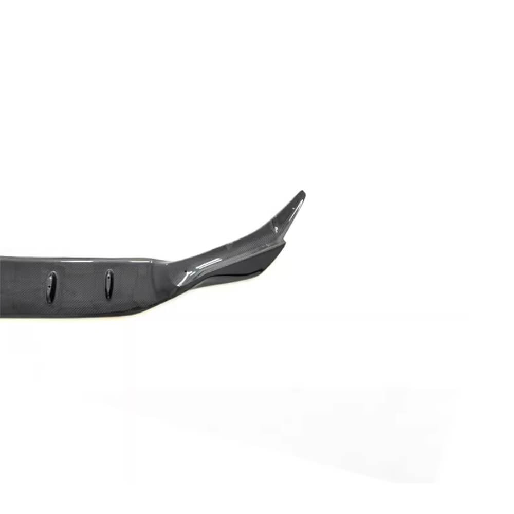 BMW 5 Series F90 M5 LCI 2021-2024 Carbon Fiber Front Bumper Lip Spoiler-Ahacarbon