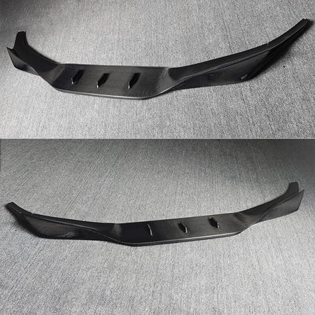 BMW 5 Series F90 M5 LCI 2021-2024 Carbon Fiber Front Bumper Lip Spoiler-Ahacarbon
