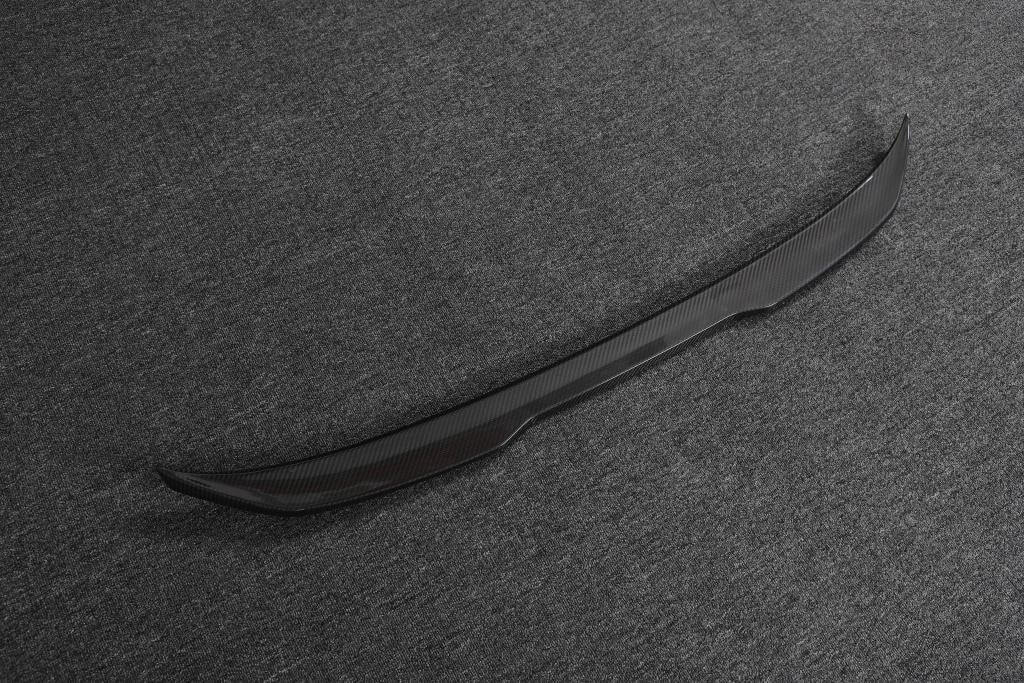 BMW 5 Series G30 G38 2017-2023 Rear Trunk Spoiler Dry Carbon Fiber-Ahacarbon