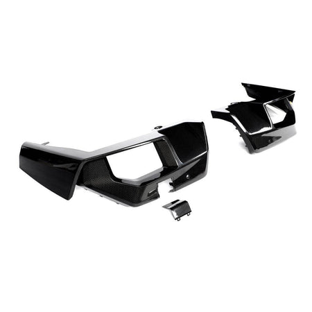 BMW 5 Series G90 G99 M5 2024UP Dry Carbon Fiber Rear Bumper Diffuser Lip Spoiler-Ahacarbon