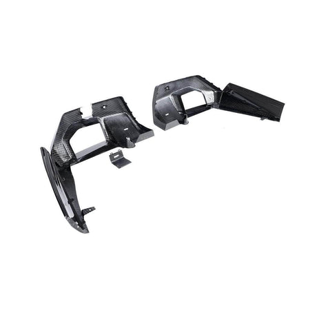 BMW 5 Series G90 G99 M5 2024UP Dry Carbon Fiber Rear Bumper Diffuser Lip Spoiler-Ahacarbon