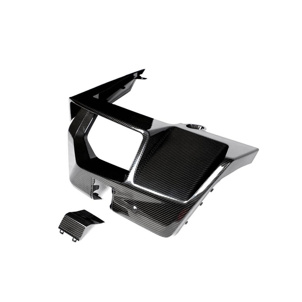 BMW 5 Series G90 G99 M5 2024UP Dry Carbon Fiber Rear Bumper Diffuser Lip Spoiler-Ahacarbon