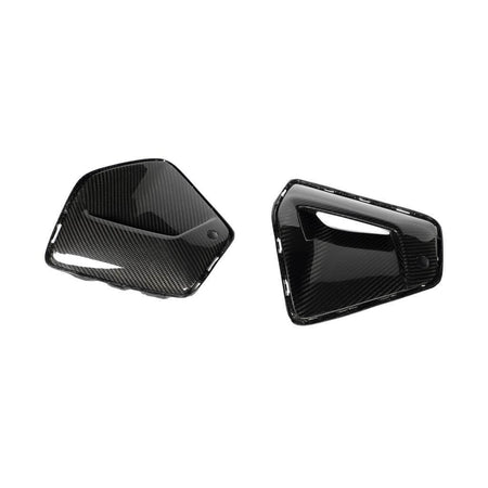 Dry Carbon Fiber Front Air Intake Covers for BMW 5 Series I5 G60 2023-2025 - www.ahacarbon.com