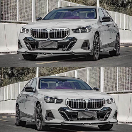 Dry Carbon Fiber Front Air Intake Covers for BMW 5 Series I5 G60 2023-2025 - www.ahacarbon.com