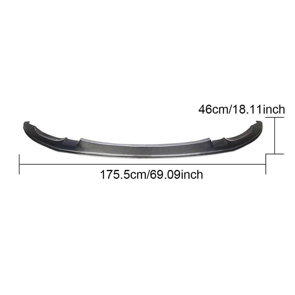 BMW F80 M3 F82/F83 M4 2014-2019 Front Bumper Lip Carbon Fiber