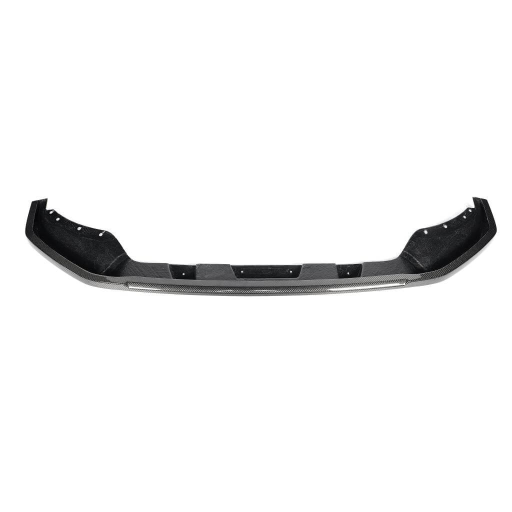 Carbon Fiber Front Bumper Lip for BMW G06 X6 LCI M-Sport 2023-2024 - www.ahacarbon.com