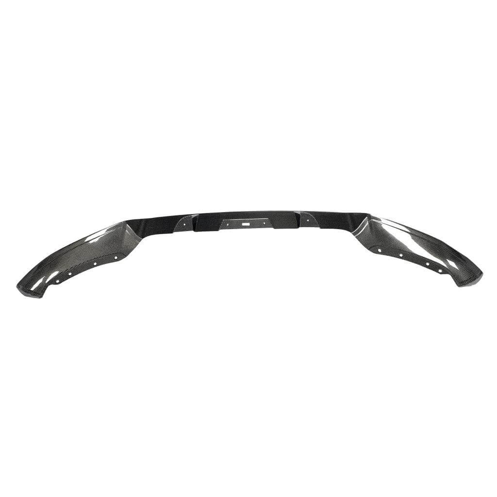 Carbon Fiber Front Bumper Lip for BMW G06 X6 LCI M-Sport 2023-2024 - www.ahacarbon.com
