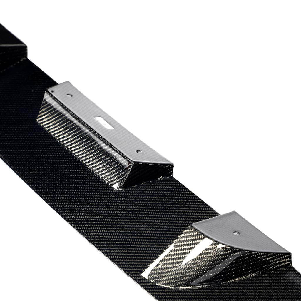 Carbon Fiber Front Bumper Lip for BMW G06 X6 LCI M-Sport 2023-2024 - www.ahacarbon.com