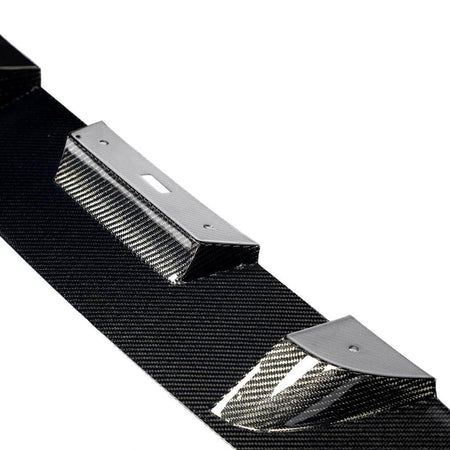 Carbon Fiber Front Bumper Lip for BMW G06 X6 LCI M-Sport 2023-2024 - www.ahacarbon.com