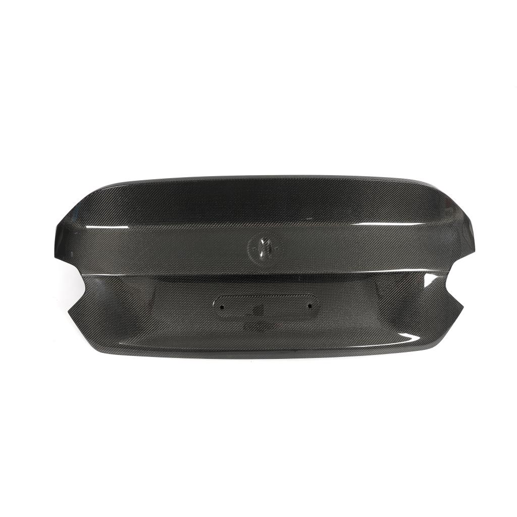 BMW G87 M2 Base Coupe 2-Door 2023+ Trunk Lid Cover Carbon Fiber - www.ahacarbon.com