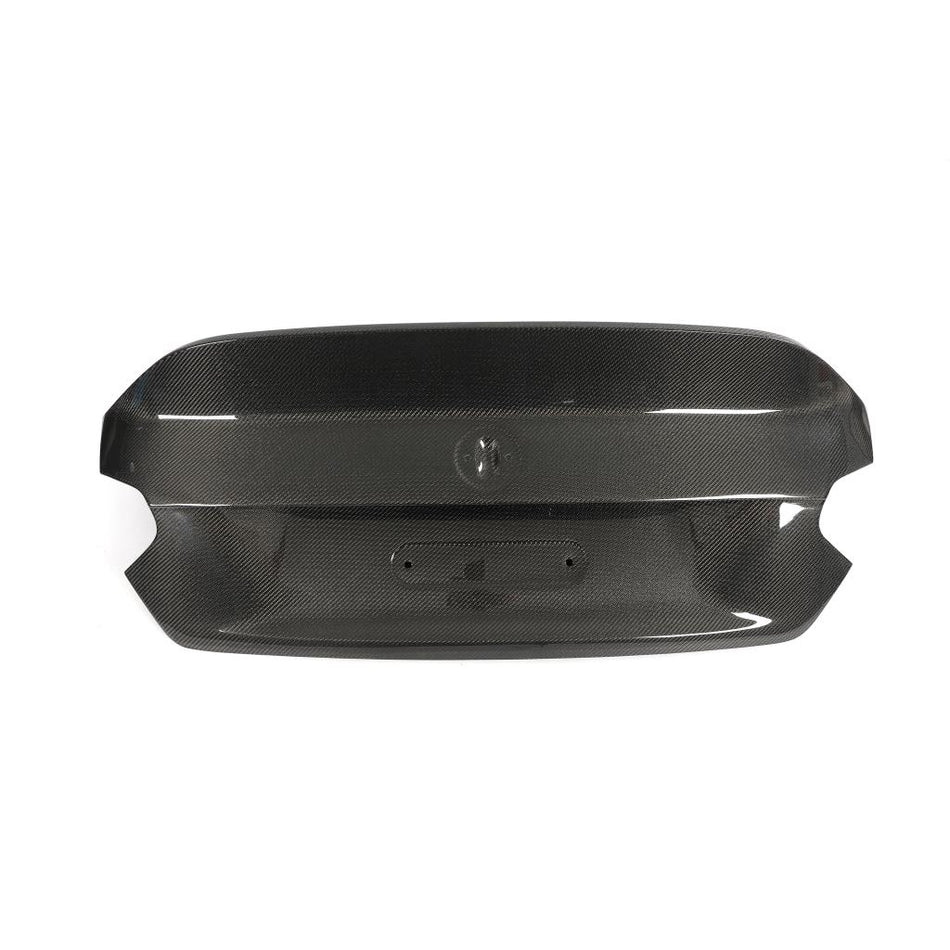 BMW G87 M2 Base Coupe 2-Door 2023+ Trunk Lid Cover Carbon Fiber - www.ahacarbon.com