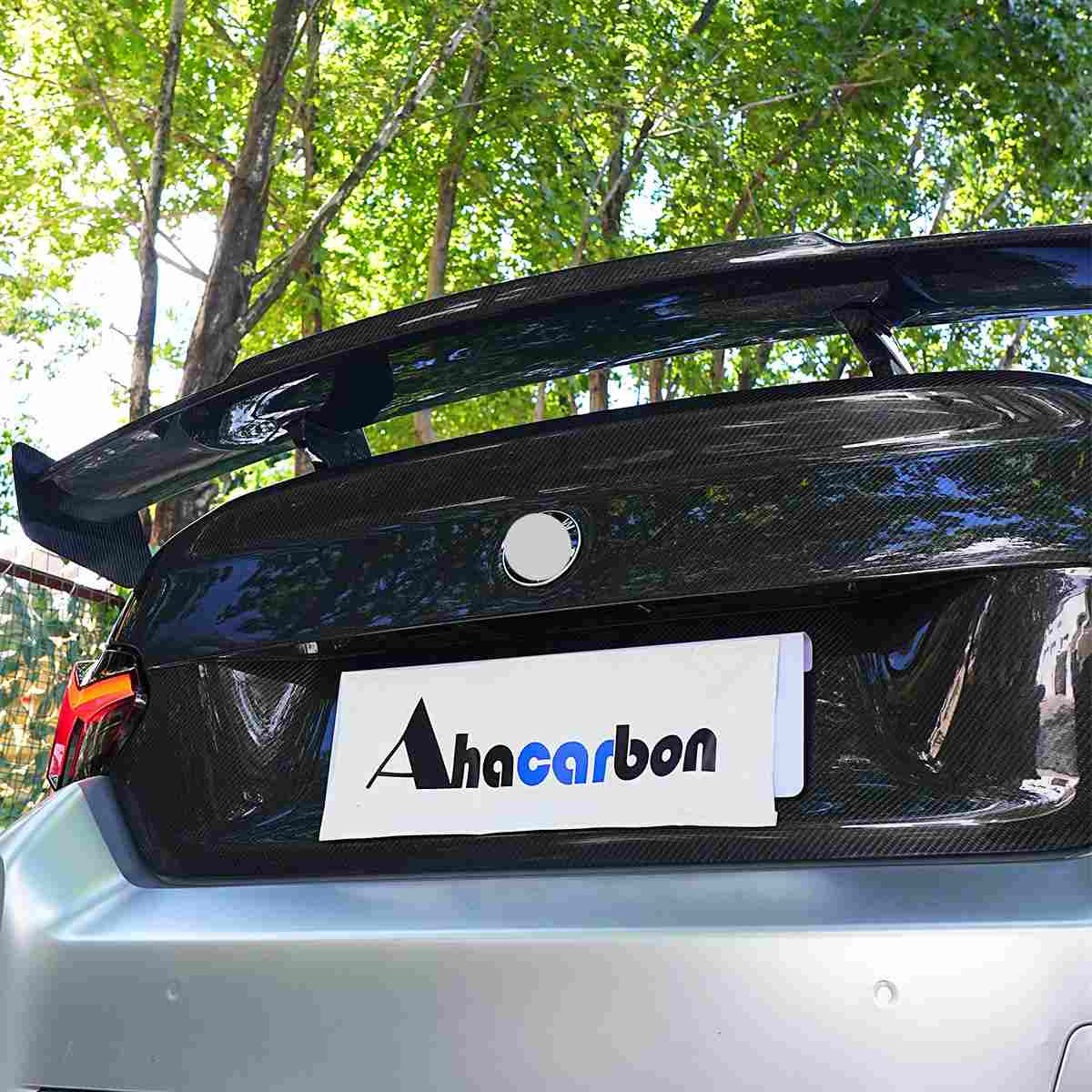 BMW G87 M2 Base Coupe 2-Door 2023+ Trunk Lid Cover Carbon Fiber - www.ahacarbon.com