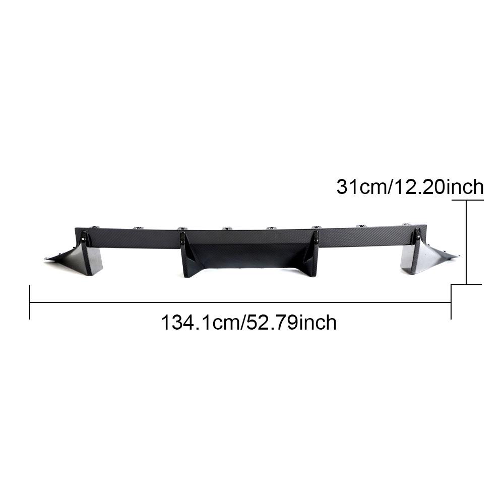 BMW G87 M2 M Performance Rear Bumper Diffuser Carbon Fiber 2022-2025-Ahacarbon