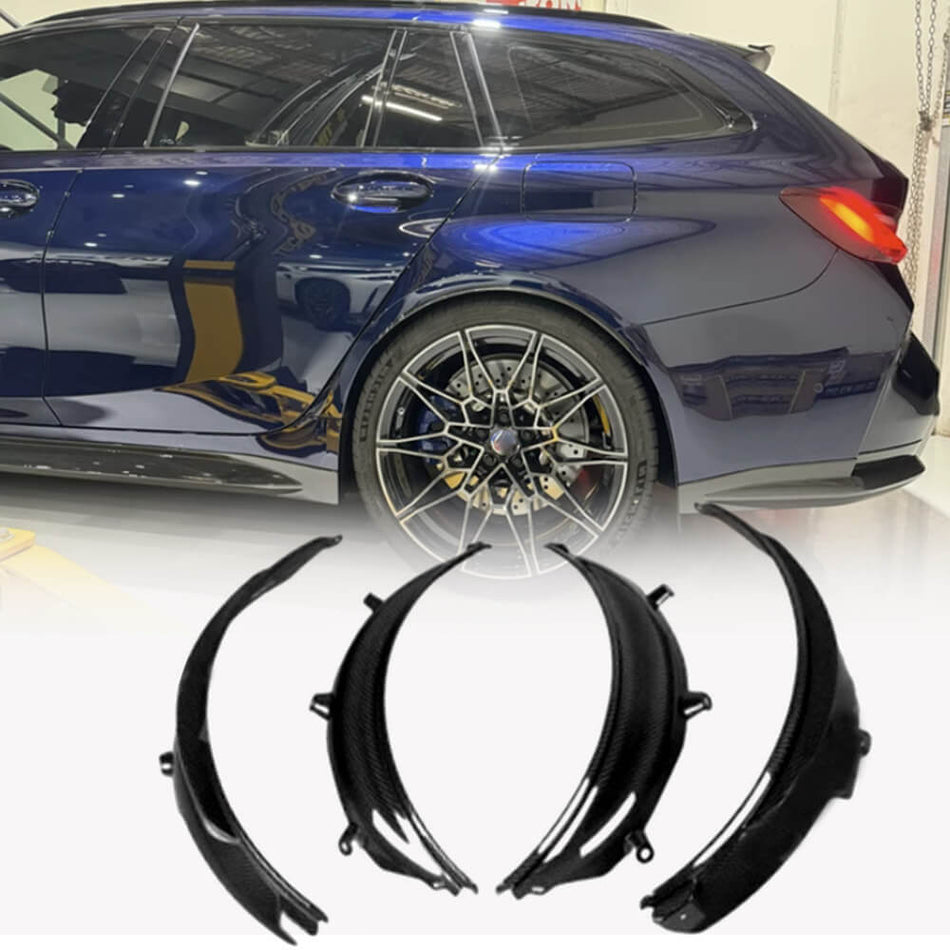 BMWM3G80G812021-2024WheelArchFendersTrimsCarbonFiber-ahacarbon