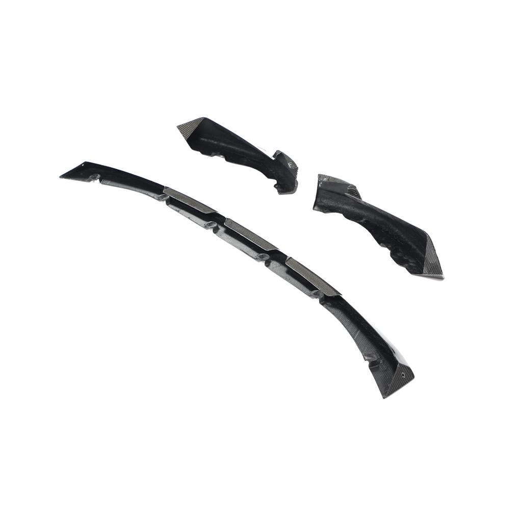 BMW M3 G80/M4 G82 G83 2021+ Front Bumper Lip Dry Carbon Fiber - www.ahacarbon.com